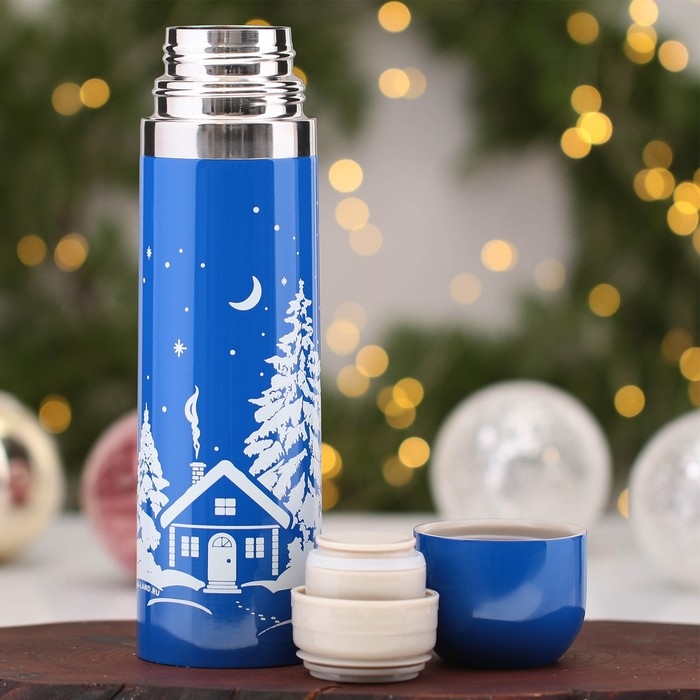 Новый год! Термос новогодний &laquo;Зимняя сказка&raquo;, 500 мл