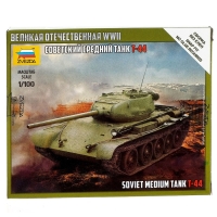 Сборная модель «Советский средний танк Т-44» Звезда, 1/100, (6238) Сборная модель «Советский средний танк Т-44» Звезда, 1/100, (6238)
