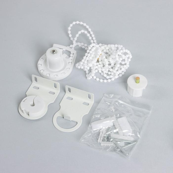 Штора рулонная &laquo;Нюд&raquo;, 60&times;250 см, цвет шоколад