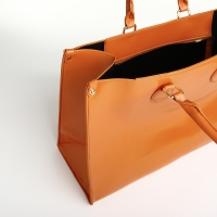 Сумка женская на молнии, цвет рыжий Сумка женская на молнии, цвет рыжий