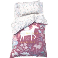 Постельное бельё Этель 1,5 сп Wonderland, 143х215 см, 150х214 см, 50х70 см -1 шт, 100% хл, бязь Постельное бельё Этель 1,5 сп Wonderland, 143х215 см, 150х214 см, 50х70 см -1 шт, 100% хл, бязь