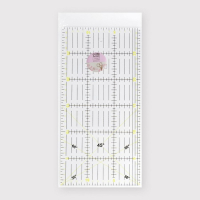 Линейка для квилтинга и пэчворка, 30 &times; 15 см, толщина 3 мм, цвет МИКС