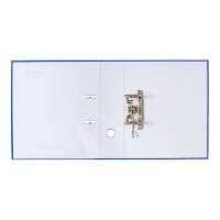 Папка-регистратор А4, 75 мм, Calligrata, ПВХ, тиснение "лен", металлическая окантовка, карман на корешок, собранная, синяя, микс Папка-регистратор А4, 75 мм, Calligrata, ПВХ, тиснение "лен", металлическая окантовка, карман на корешок, собранная, синяя, микс