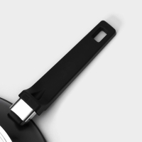 Сковорода Magistro Flame, d=28 см, h=7,5 см, антипригарное покрытие, индукция, цвет чёрный