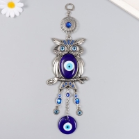 Подвеска от сглаза "Медальон и филин" 29 см Подвеска от сглаза "Медальон и филин" 29 см