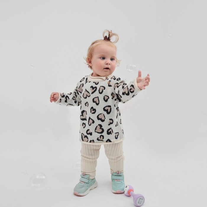 Джемпер вязаный Крошка Я Leo love рост 68-74 см Джемпер вязаный Крошка Я Leo love рост 68-74 см