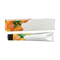 Зубная паста President White & Yummy манго-мусс с мятой, 100 RDA, 75 мл Зубная паста President White & Yummy манго-мусс с мятой, 100 RDA, 75 мл