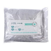 Балдахин для детской кроватки &laquo;Звездная пыль&raquo;, без основания р-р 165х500 см, цвет белый