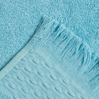 Полотенце махровое Love Life &laquo;Аморе&raquo; 70х140 см, голубой, 100% хл, 450 гр/м2