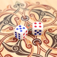 Нарды деревянные большие, настольная игра "Волк-21", 40 х 40 см, с шашками Нарды деревянные большие, настольная игра "Волк-21", 40 х 40 см, с шашками