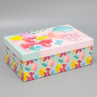 Набор коробок 15 в 1, упаковка подарочная, «С днём рождения», 12 х 7 х 4 см - 44 х 31 х 15 см Набор коробок 15 в 1, упаковка подарочная, «С днём рождения», 12 х 7 х 4 см - 44 х 31 х 15 см