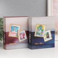 Фотоальбом на 40 фото 10х15 см "Картины акварелью" в коробке МИКС 4,8х14х17 см Фотоальбом на 40 фото 10х15 см "Картины акварелью" в коробке МИКС 4,8х14х17 см