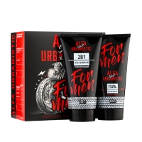 Подарочный набор косметики мужской"Alfa Urbanistic Sport": гель после бритья, 150 мл + гель-шампунь 2 в 1, 150 мл Подарочный набор косметики мужской"Alfa Urbanistic Sport": гель после бритья, 150 мл + гель-шампунь 2 в 1, 150 мл