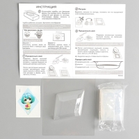 Мыло своими руками, с картинкой «Чиби Лилу» с зелёными волосами Мыло своими руками, с картинкой «Чиби Лилу» с зелёными волосами