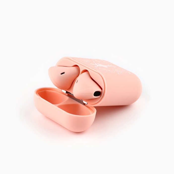 Наушники беспроводные новогодний подарок &laquo;Новый год: Балерина&raquo;, модель LV-144, 9,7 х 9,7 см