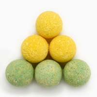 Подарочный набор косметики новогодний &laquo;Яркого праздника!&raquo;, бомбочки для ванны, 6 х 20 г, аромат яблочный пунш, Новый Год