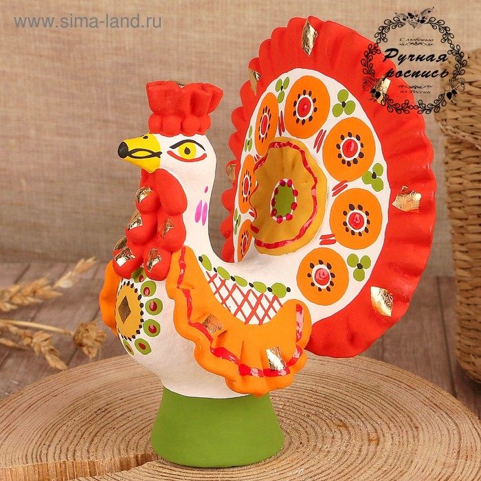 Дымковская игрушка Дымковская игрушка "Индюк"