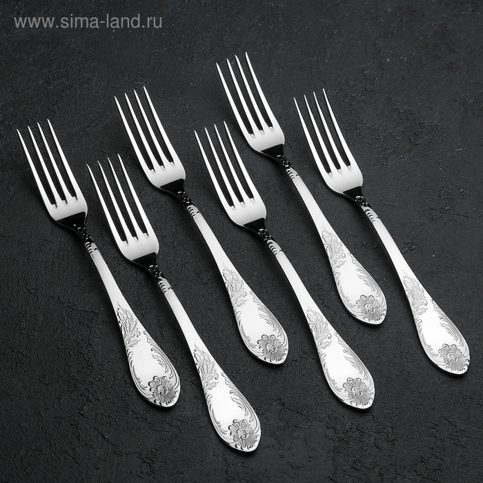 Набор столовых приборов &laquo;Императорский&raquo;, 24 предмета, декоративная коробка