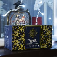 Гирлянда «Бахрома» 3 × 0.6 м, IP44, УМС, белая нить, 160 SMD-LED, свечение белое, 220 В Гирлянда «Бахрома» 3 × 0.6 м, IP44, УМС, белая нить, 160 SMD-LED, свечение белое, 220 В