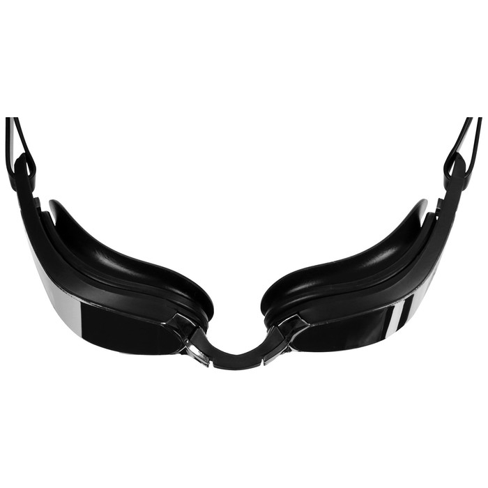 Очки для плавания ONLYTOP, с зеркальными линзами, беруши, набор носовых перемычек Очки для плавания ONLYTOP, с зеркальными линзами, беруши, набор носовых перемычек