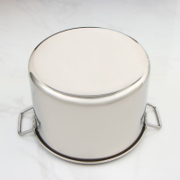 Кастрюля &laquo;Общепит&raquo;, 20 л, d=35 см, h=23 см, металлическая крышка, индукция