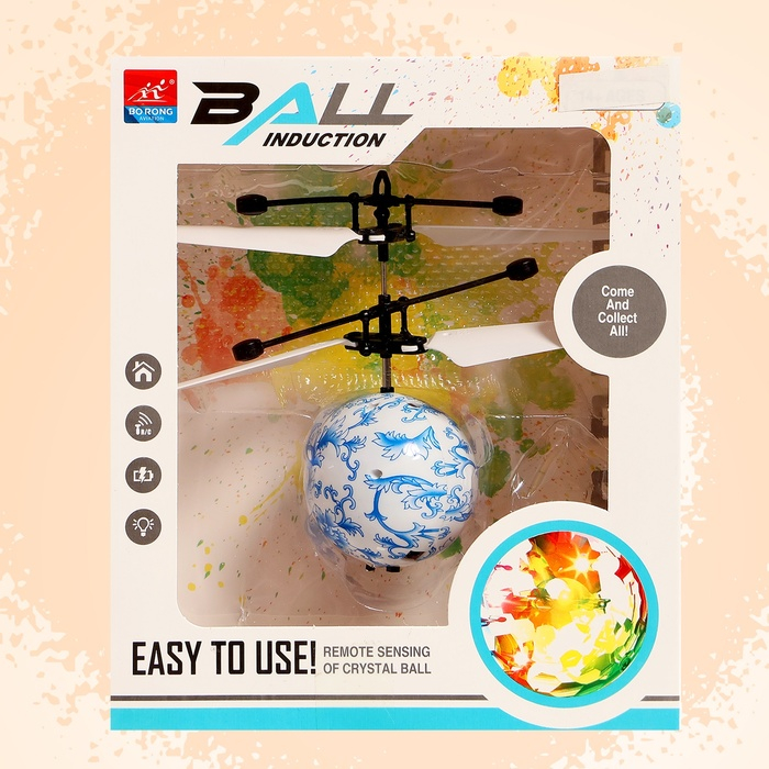 Летающий шар &laquo;НЛО&raquo;, работает от аккумулятора