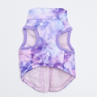 Куртка для собак на молнии "Аметист", размер XS, сиреневая (ДС 21, ОШ 22, ОГ 30 см) Куртка для собак на молнии "Аметист", размер XS, сиреневая (ДС 21, ОШ 22, ОГ 30 см)