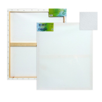 Холст на подрамнике, хлопок 100%, 50 х 60 х 1.8 см, акриловый грунт, мелкозернистый, 280 г/м&sup2;