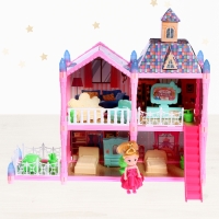 Дом для кукол &laquo;Сказочная жизнь на вилле&raquo; с куклой, питомцами и аксессуарами