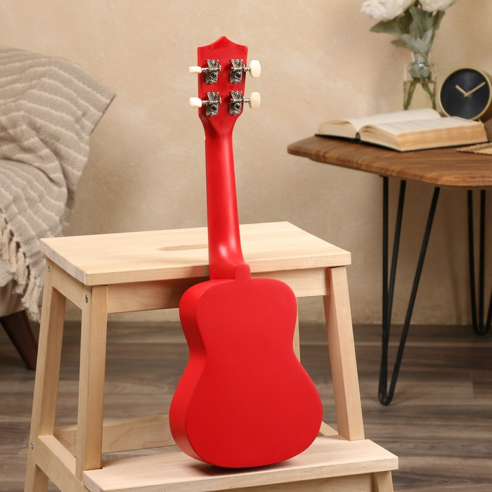 Укулеле сопрано Music Life UK-10, цвет красный, 54см Укулеле сопрано Music Life UK-10, цвет красный, 54см
