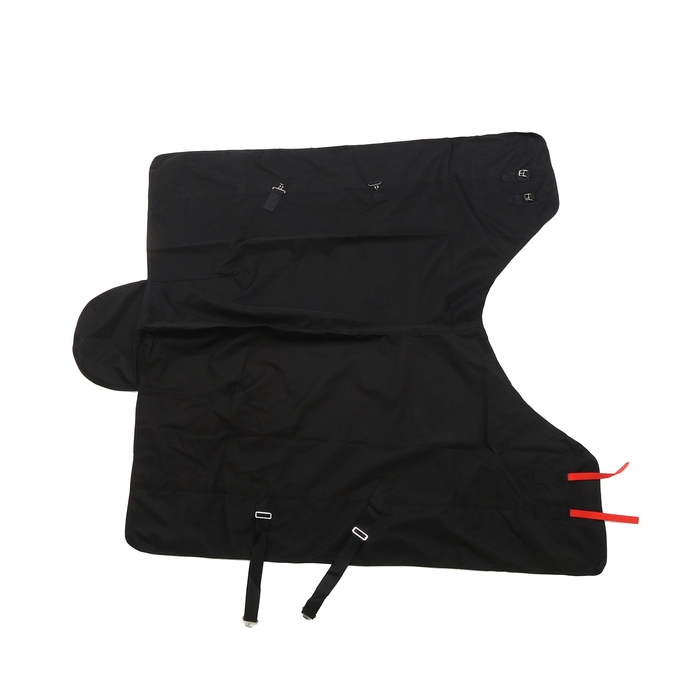 Попона вафельная, черный Попона вафельная, черный