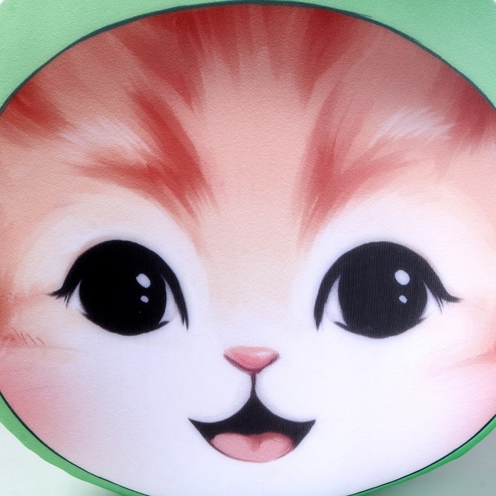 Подушка антистресс &laquo;Котик-лягушка&raquo;