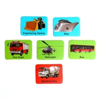 Машина металлическая с прицепом &laquo;Динозавр&raquo;, открываются двери, цвет МИКС