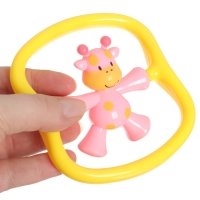 Погремушка &laquo;Жирафик&raquo; цвет розовый, Крошка Я