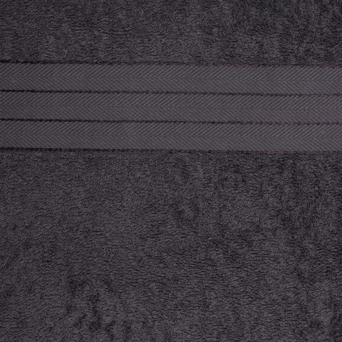 Полотенце махровое Love Life "Basic" 50*90 см, темно-серый, 100% хл, 450 гр/м2