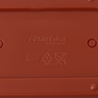 Горшок для кактуса с поддоном &laquo;Фелиция&raquo;, 1,5 л, цвет терракотовый