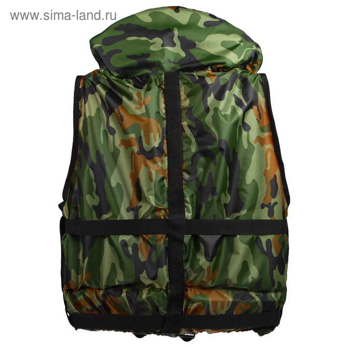 Жилет спасательный с подголовником «Капитан», двухсторонний, средний, 80 кг Жилет спасательный с подголовником «Капитан», двухсторонний, средний, 80 кг