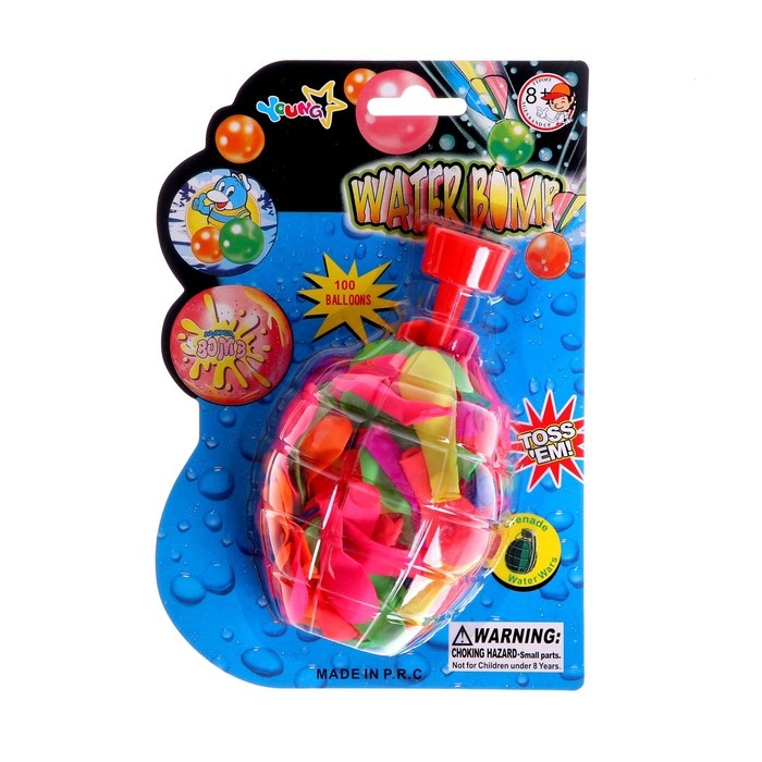 Шар «Водяная бомбочка», набор 80 шт. Шар «Водяная бомбочка», набор 80 шт.