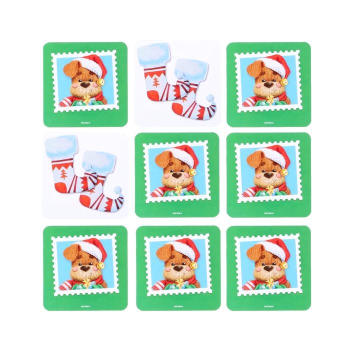 Новогодняя настольная игра &laquo;Новый год:Мемо&raquo;, 28 карт, 4+