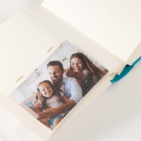 Фотоальбом на 200 фото "Бело-синий" 10х15 см Фотоальбом на 200 фото "Бело-синий" 10х15 см