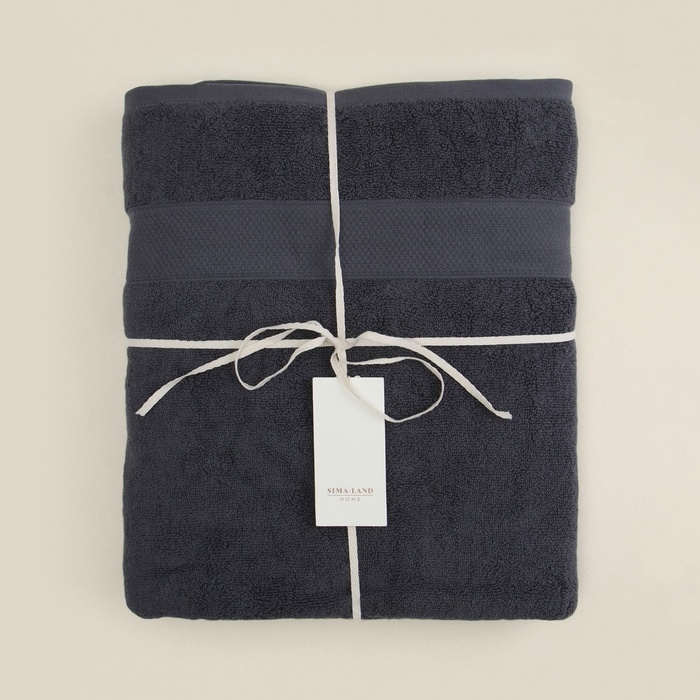 Полотенце махровое SL HOME: Classic Полотенце махровое SL HOME: Classic "Гри Сандре" 30х60 см, 100% хлопок, 530 г/м2