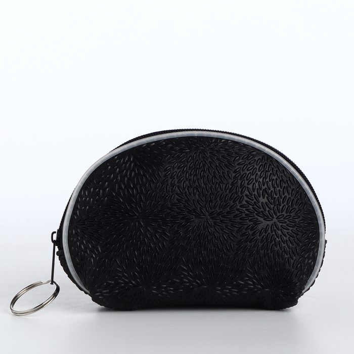 Кошелёк женский на молнии, цвет чёрный Кошелёк женский на молнии, цвет чёрный