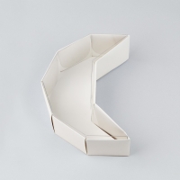 Коробка для кондитерских изделий &laquo;Белая&raquo;, 15 х 22 х 6 см