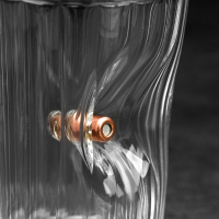 Стакан "Непробиваемый. GRANENIY", с пулей, граненый, 250 мл