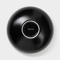 Набор салатников керамических Magistro Carbon, 3 предмета: d=11/16/19,5 см, 250/650/1,2 л Набор салатников керамических Magistro Carbon, 3 предмета: d=11/16/19,5 см, 250/650/1,2 л