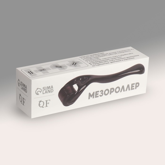 Мезороллер универсальный, 540 игл, 0,5 мм, цвет чёрный Мезороллер универсальный, 540 игл, 0,5 мм, цвет чёрный