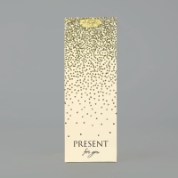 Пакет под бутылку «Подарок», глиттер, 13 х 36 х 10 см Пакет под бутылку «Подарок», глиттер, 13 х 36 х 10 см