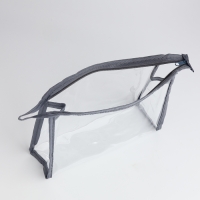 Набор косметичек 2 в 1 на молнии, цвет серый Набор косметичек 2 в 1 на молнии, цвет серый