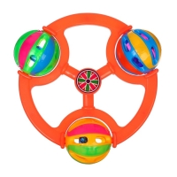 Погремушка &laquo;Яркие шары&raquo;, цвет МИКС, Крошка Я