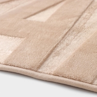 Коврик для ванной и туалета SAVANNA &laquo;Bath&raquo;, 50&times;80 см, цвет бежевый